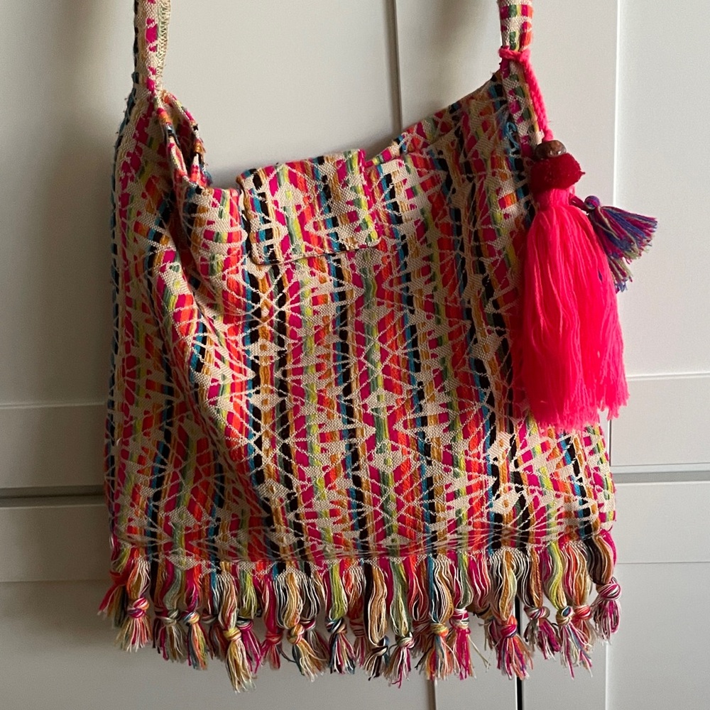 Colorful Woven Women's Bag